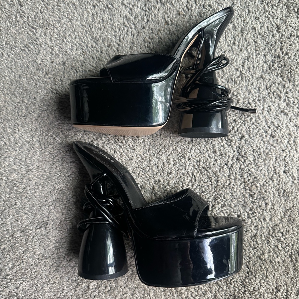 Black Platform Heels
